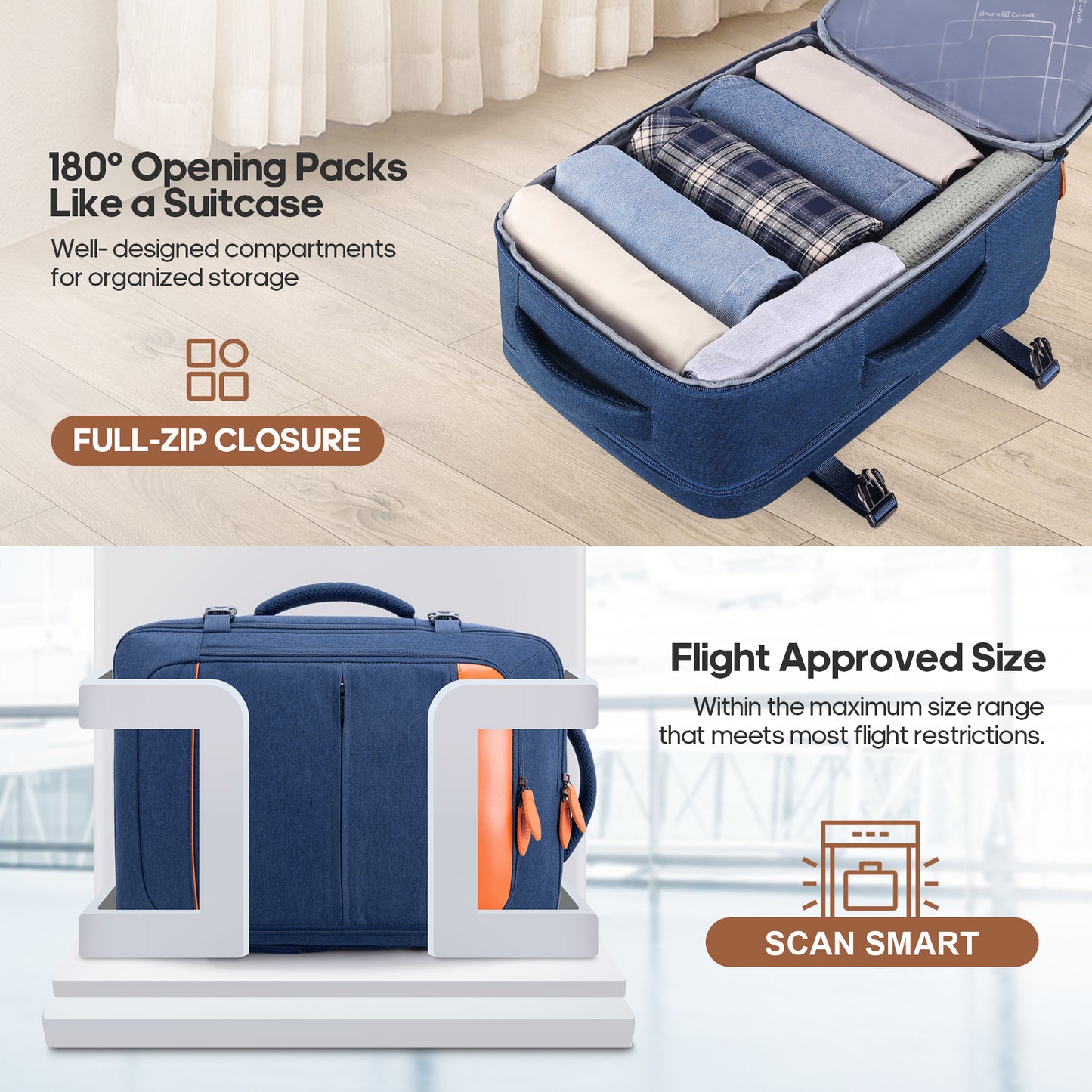 MIUSSE Hard Shell Luggage Sets 7 Pieces, 28/24/20 inch Suitcase Sets with Spinner Wheels & TSA Lock, Hard Case Luggage Set with Travel Backpack and Packing Cubes